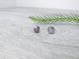 Gemstone Round Earring Studs - Multiple Crystals available, [Product_type] - Ameli Jewellery Studio
