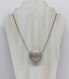 Solo Bubble Necklace in Metallic Effect Cappucino Gold - Ameli Jewellery Studio