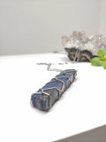 Wrapped Wire Lapis Lazuli Crystal Necklace - Ameli Jewellery Studio