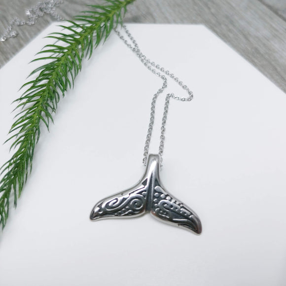 Forzieri Stainless Steel Cutout Rudder Pendant Necklace at FORZIERI Canada